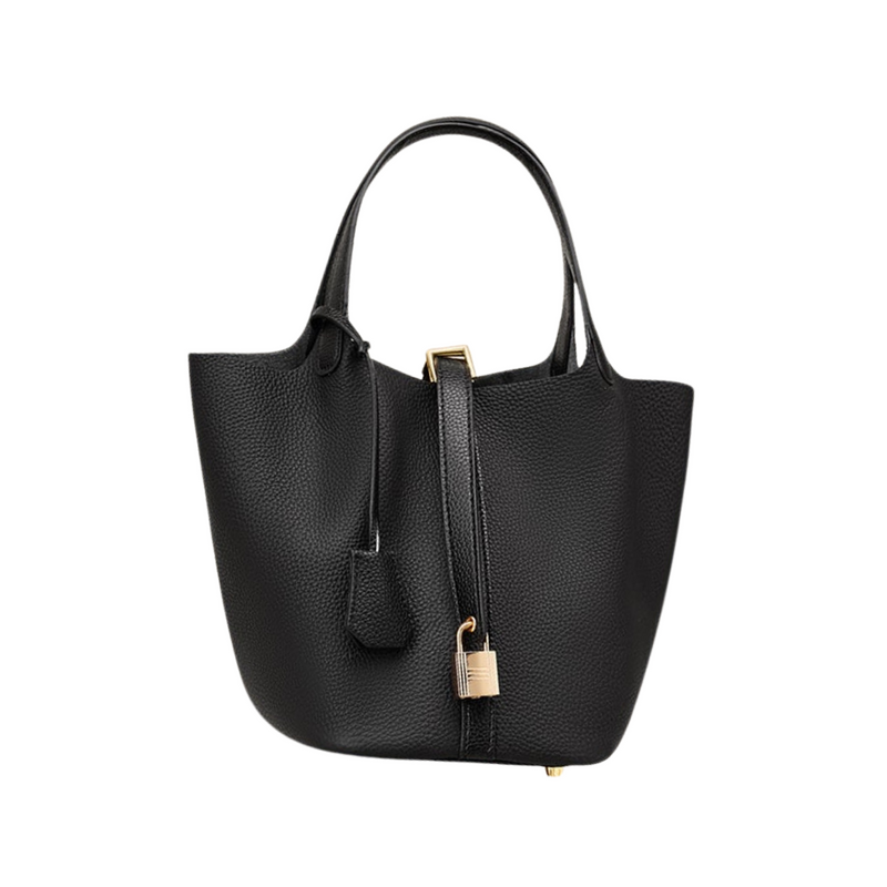 Chic Leather Basket Bag – I Crafted This Timeless Essential Just for You