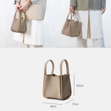 Handcrafted Leather Basket Bag – Timeless Style Meets Everyday Functionality