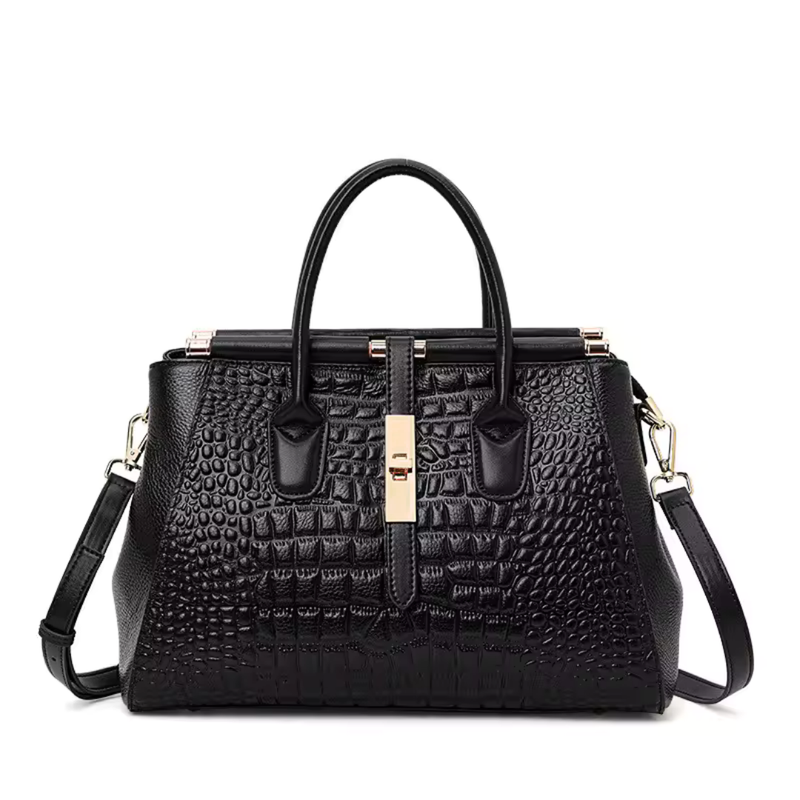 Emma - Crocodile pattern Handbag