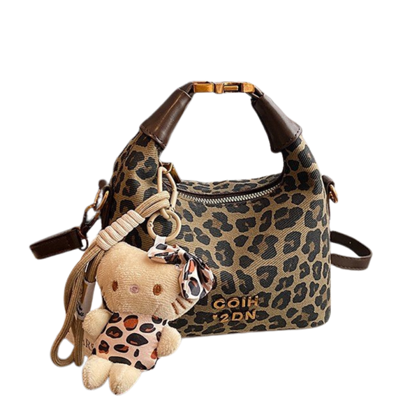 Bella - Bold Leopard Print Bag