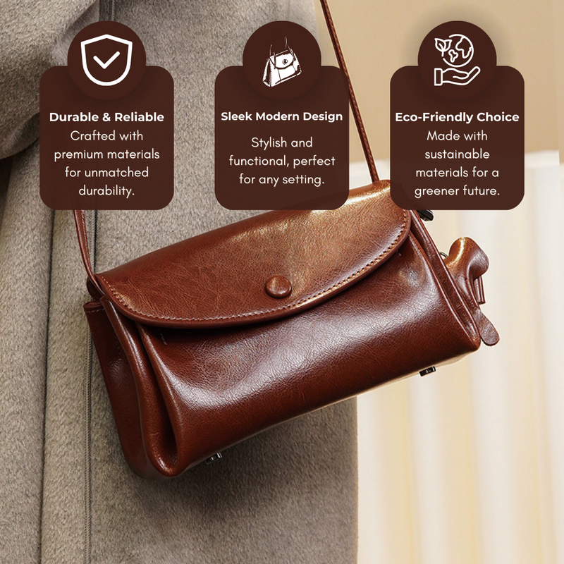 Fashionable Leather Small Bag – I Crafted This Chic Essential Just for You