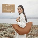 Chic Leather Bucket Bag – I Crafted This Timeless Essential Just for You