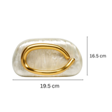 Josephine - Special Shaped Shell Acrylic Bag