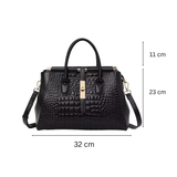 Emma - Crocodile pattern Handbag