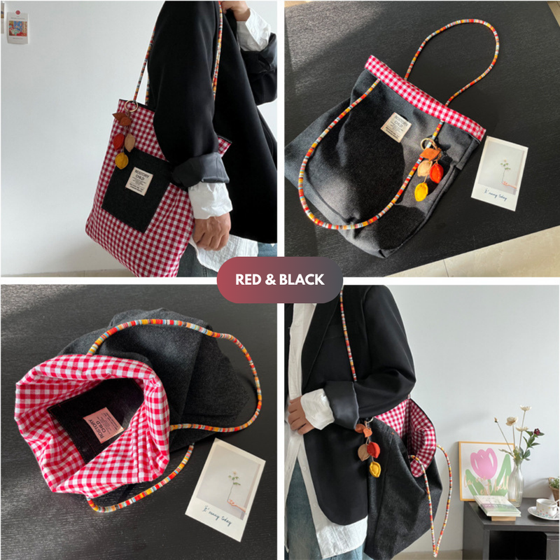 "Stylish Reversible Bag – Thoughtfully Crafted with Love, Just for You!