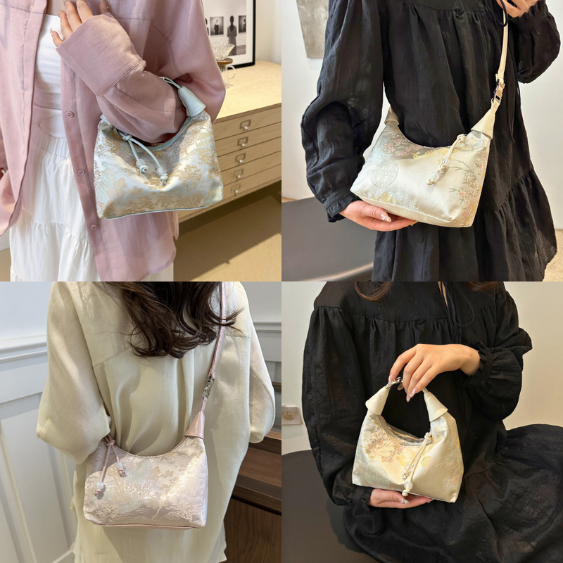 Stella - Elegant Asian-Style Underarm Bag