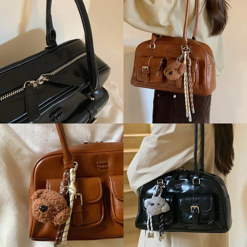 Olivia - Luxury Leather Pillow Bag