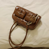 Olivia - Luxury Leather Pillow Bag